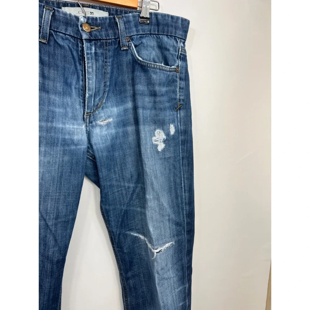 Joe's Jeans Blue‎ The Brixton Distressed Jeans Mens Size 33